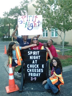 Spirit Night at Chuck E Cheese's Tonight!